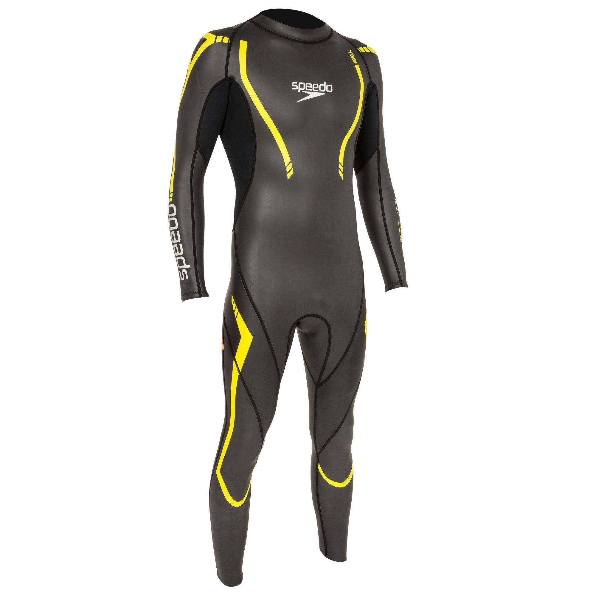 Aguas 2 Azul Amarillo Speedo Thinswim Mm Neopreno Natación Traje Abiertas 5Lcq3ARjS4